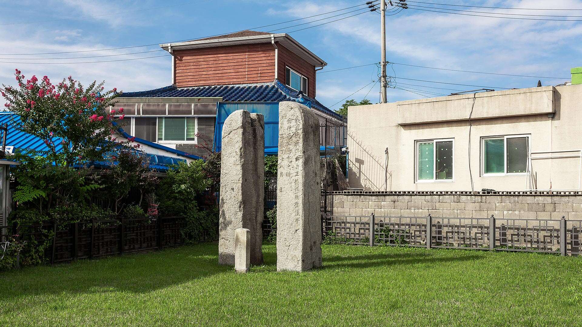 수문리당간지주