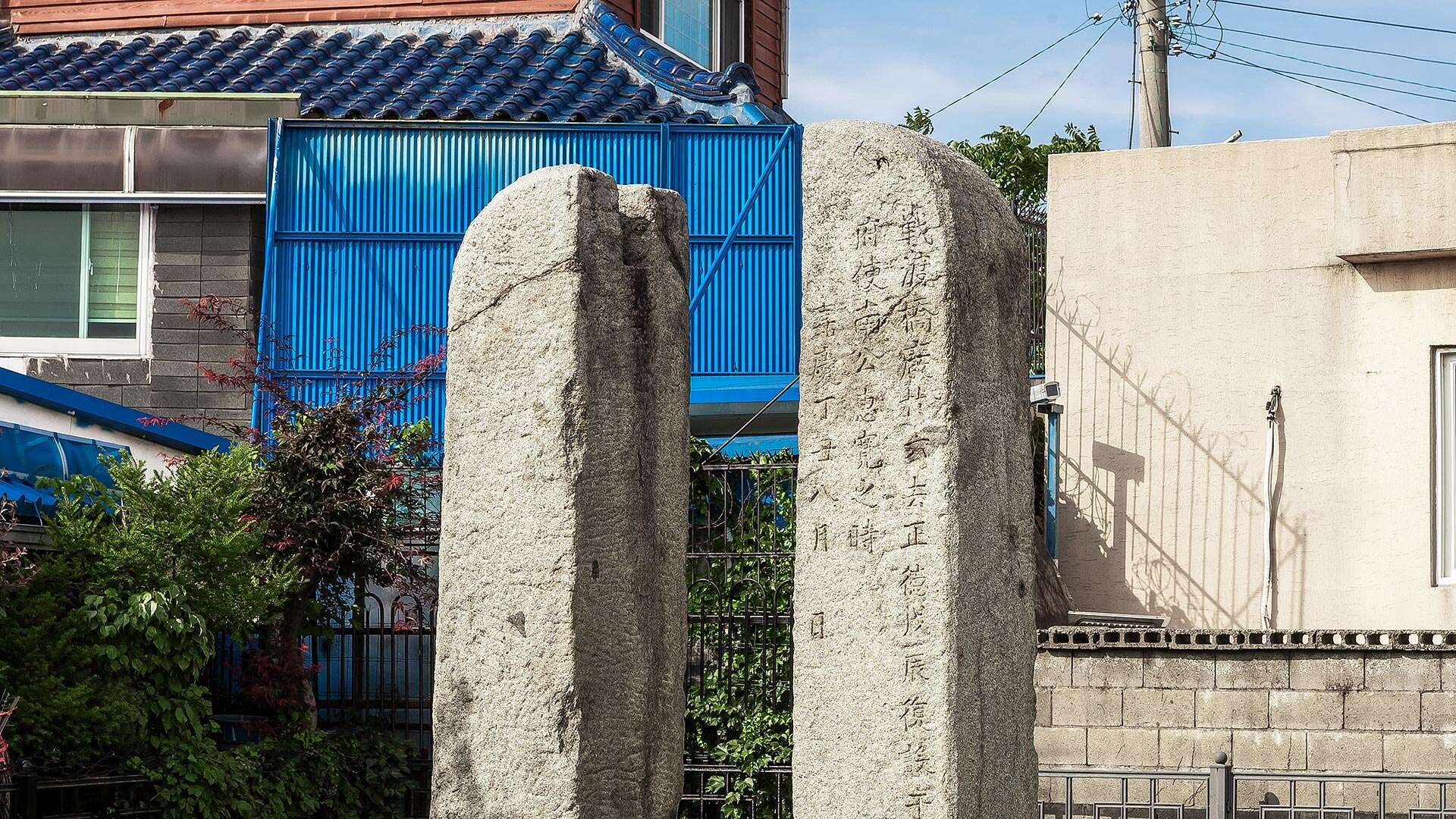 수문리당간지주