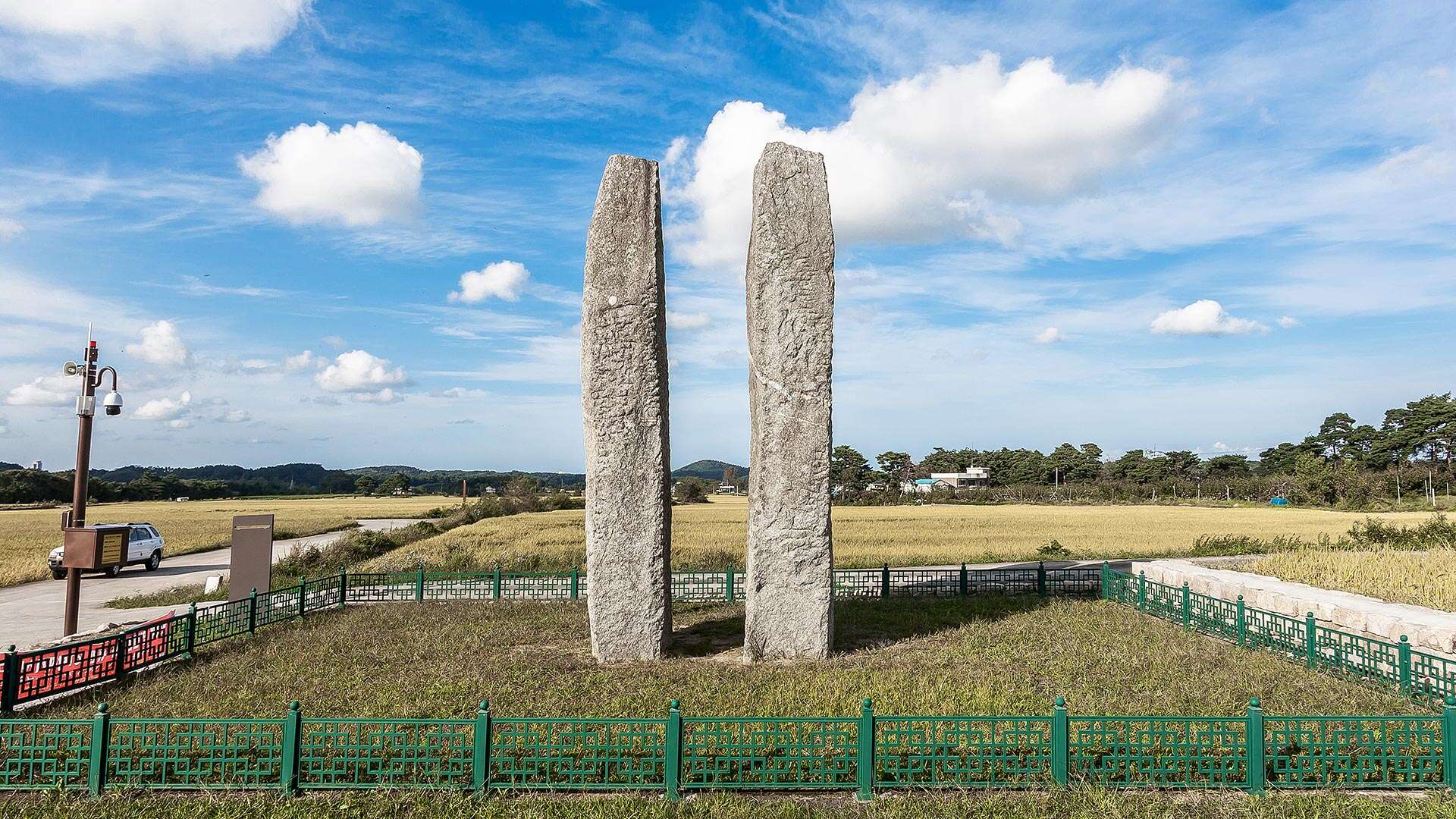 굴산사지당간지주