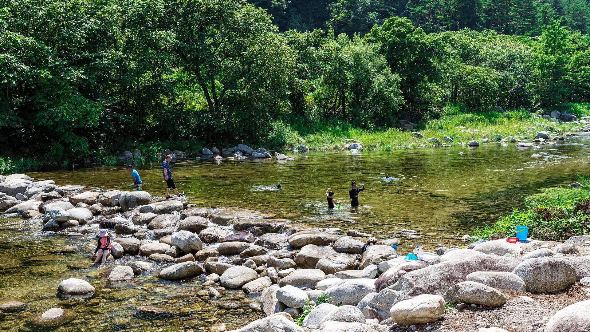 소금강 장천마을