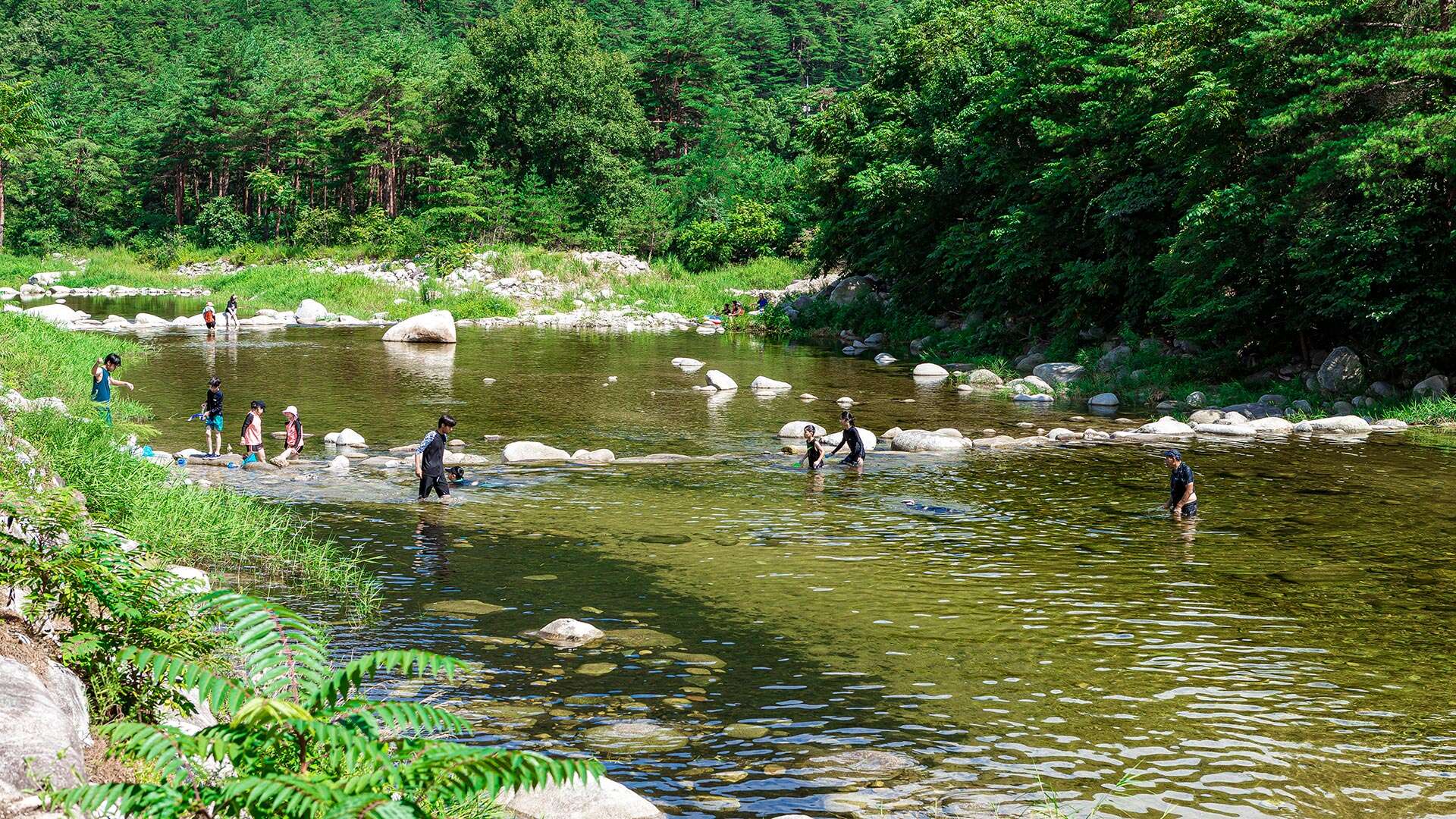 소금강 장천마을