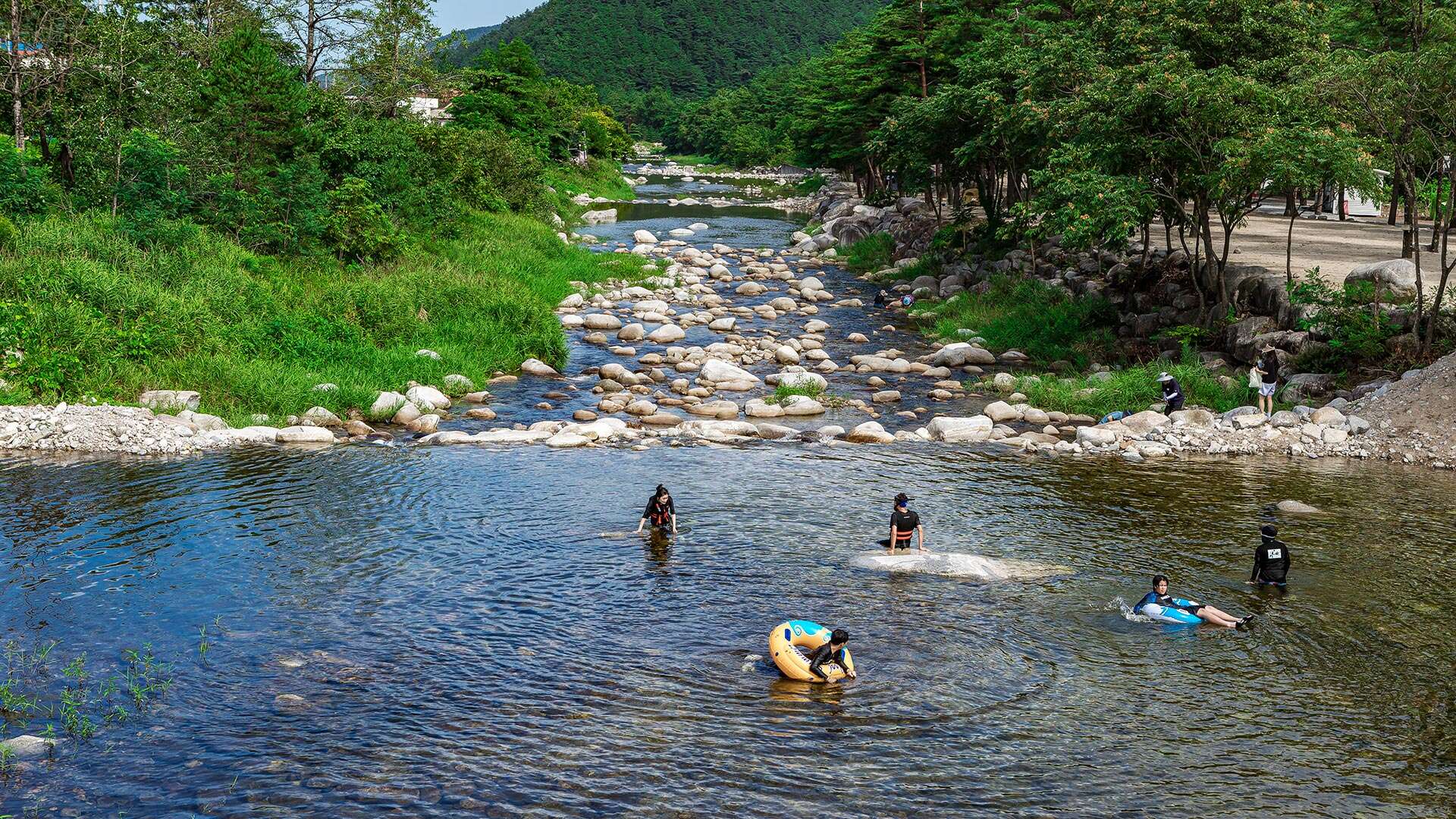 장천마을 관리휴양지