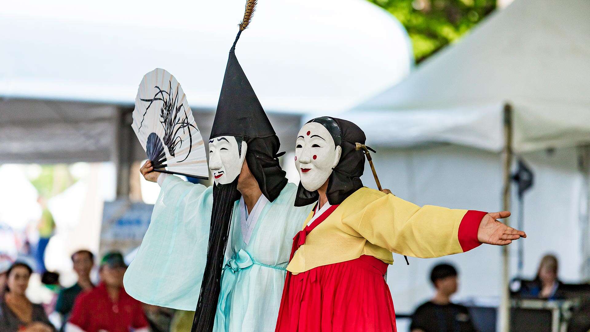 Gangneung Danoje Festival Gwanno Mask Play 02