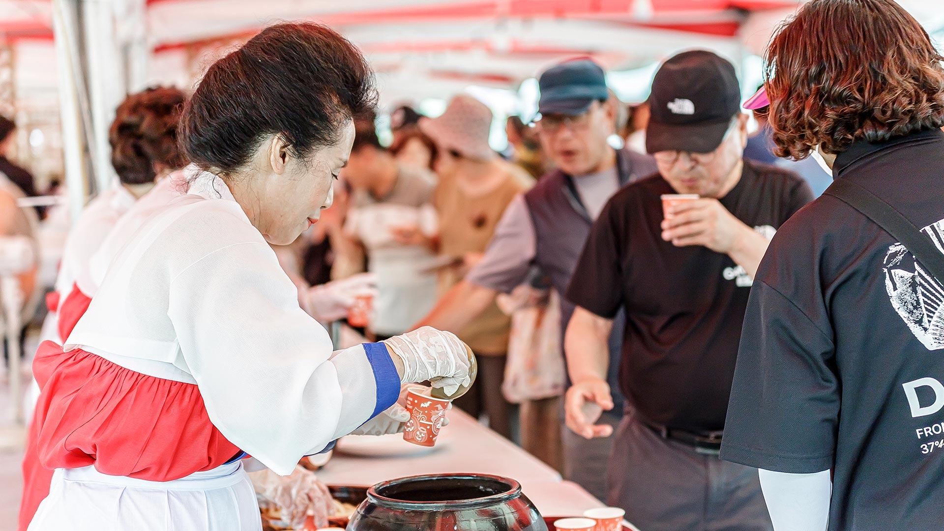 강릉 단오제 단오주 시음