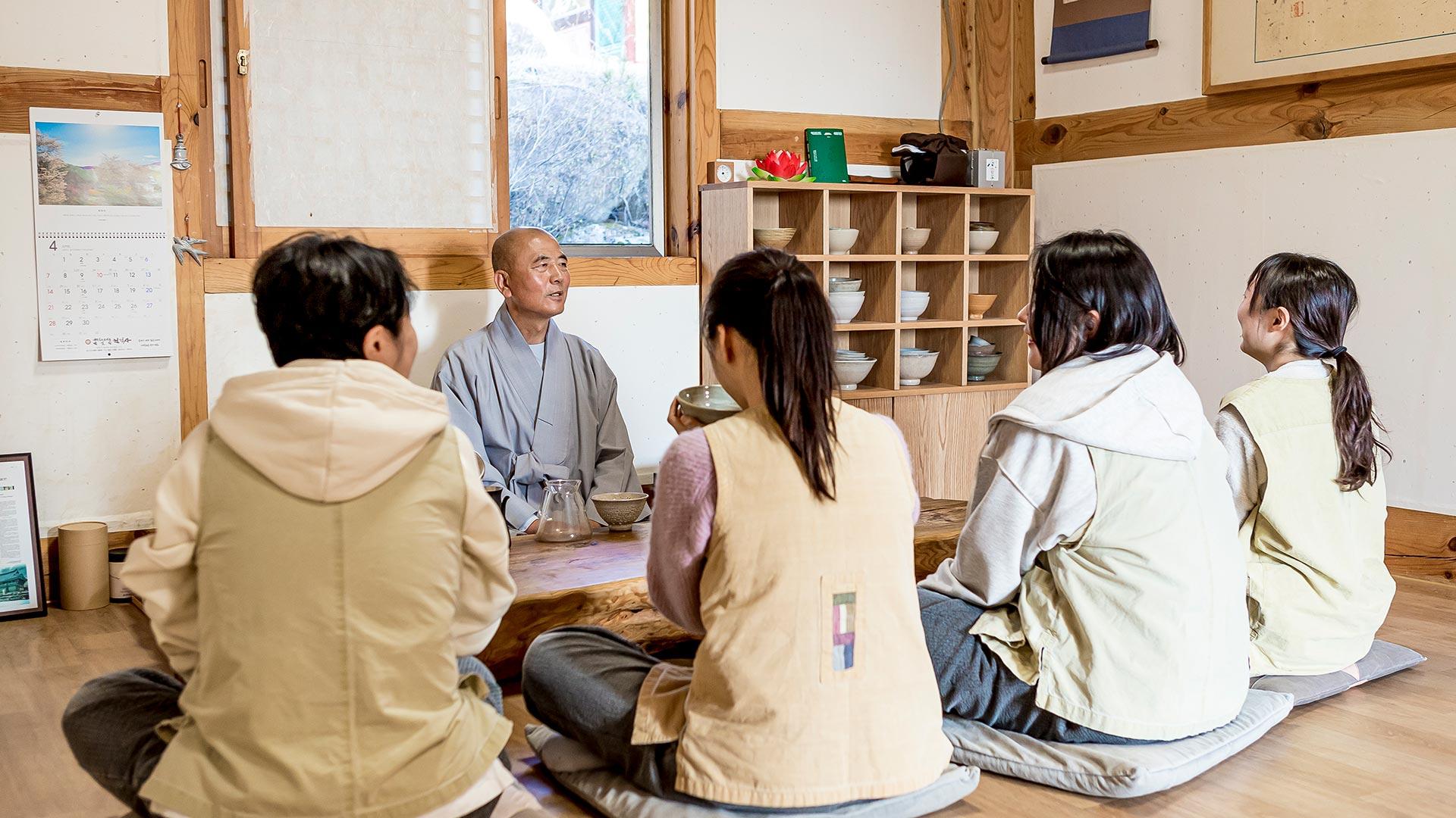 주지스님과의 대화