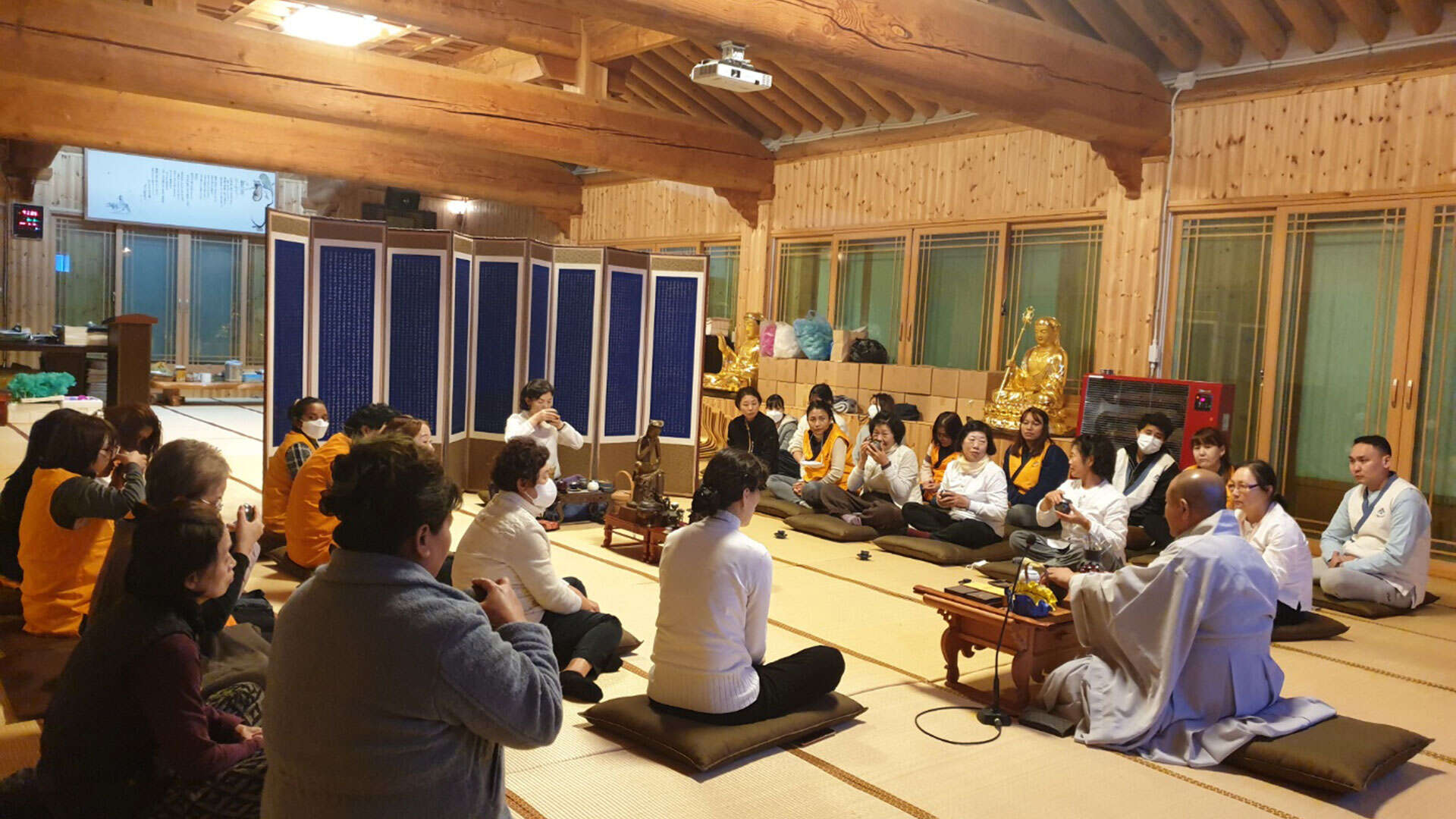 용연사 템플스테이 다도