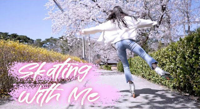 피겨인라인 타고 벚꽃 보러 갈래요? Spring in Gangneung